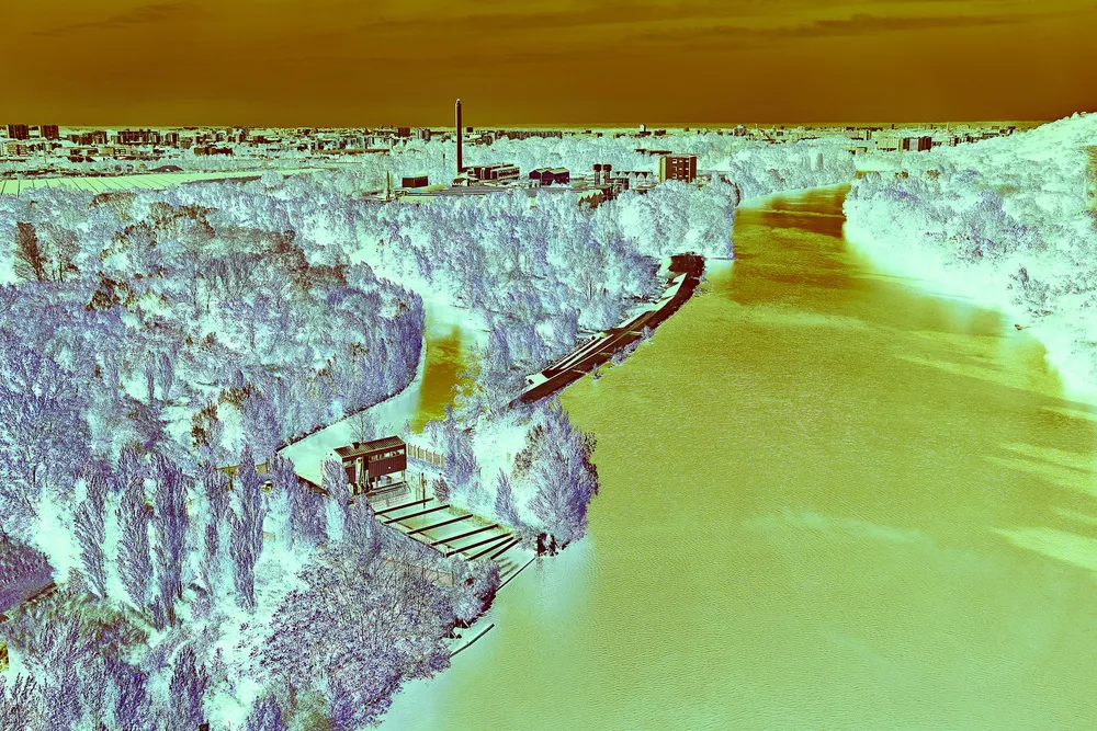 La Garonne arrivant à Toulouse, 2024